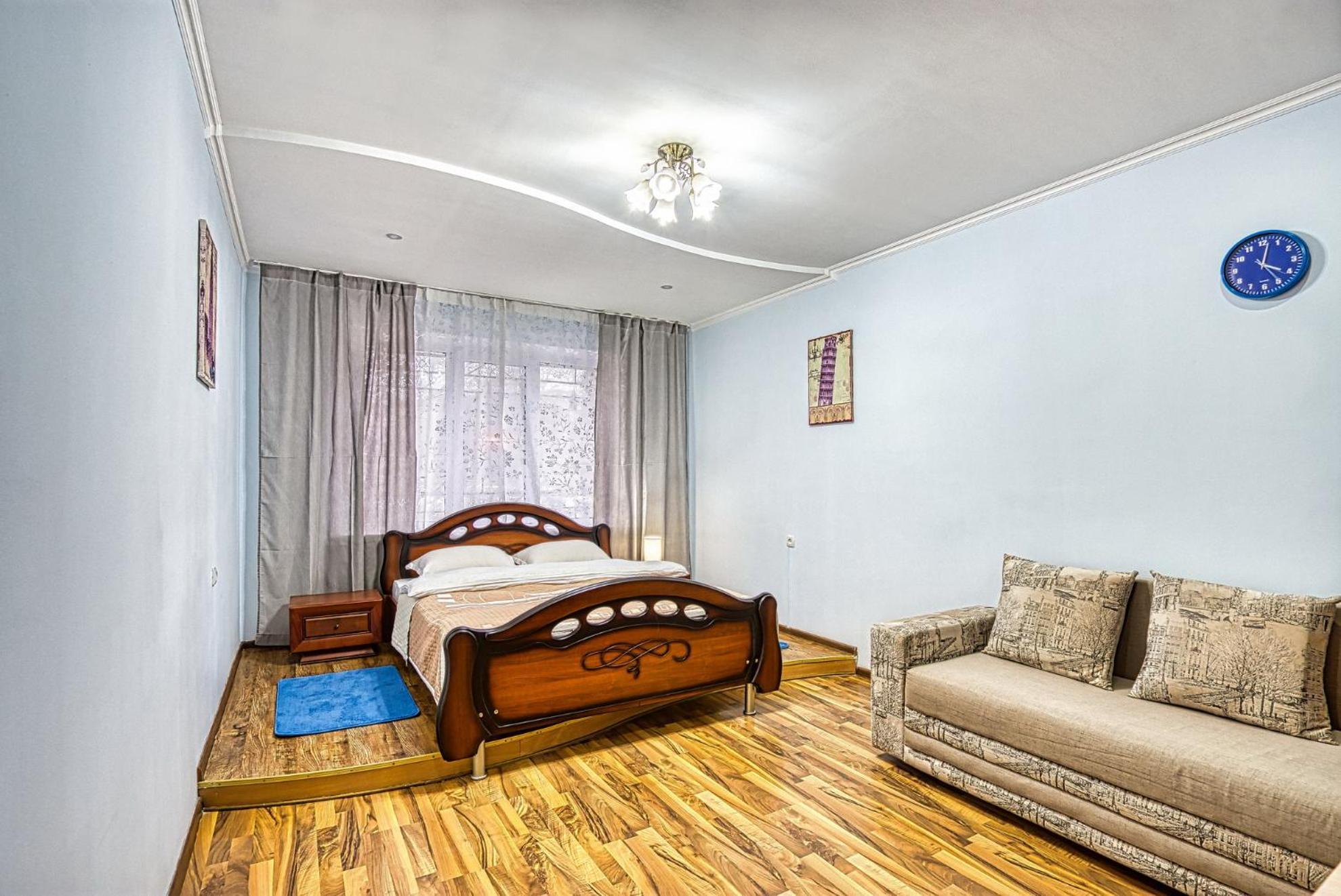 Apartment Near The President'S Park. Orbita-2 阿拉木图 外观 照片