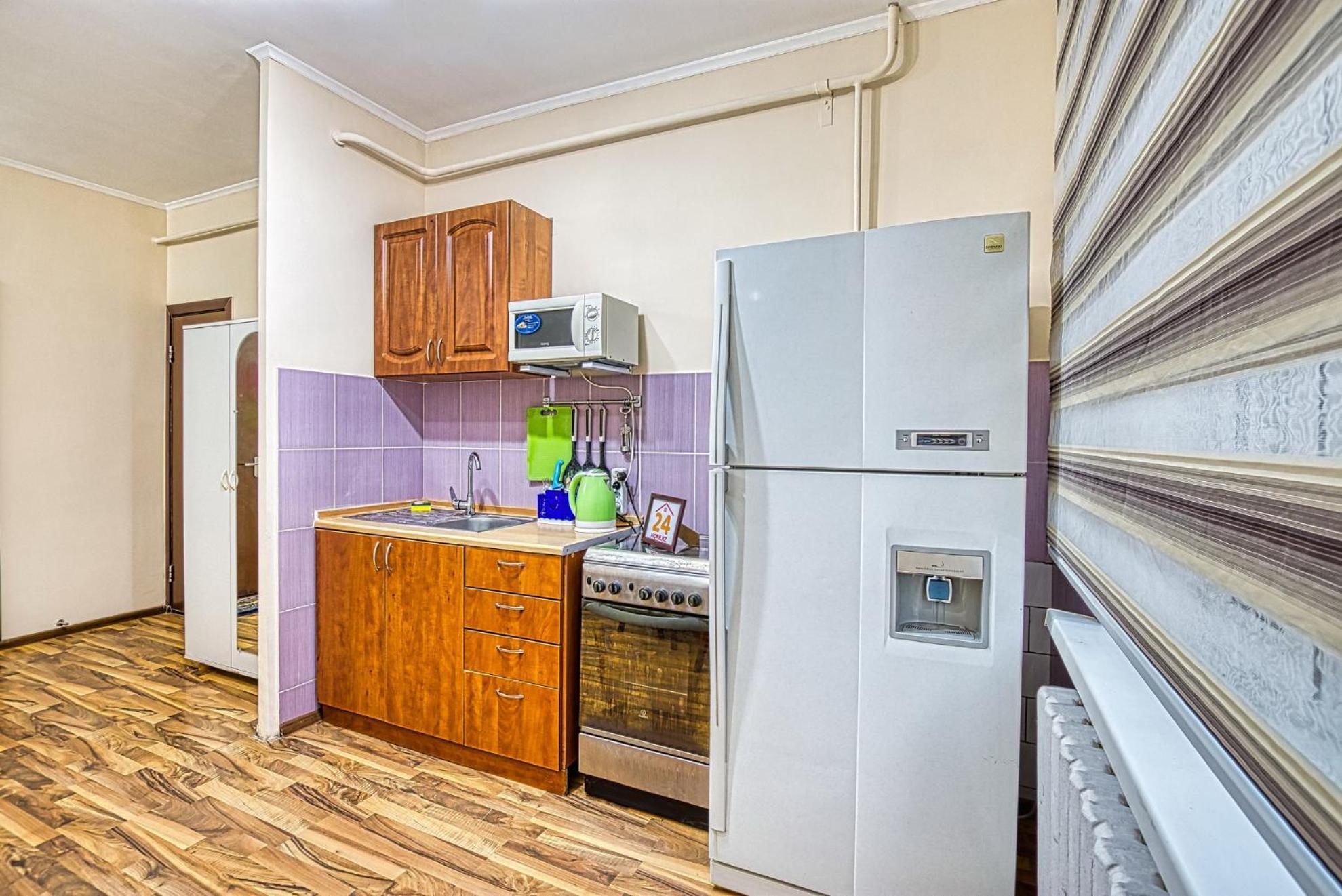 Apartment Near The President'S Park. Orbita-2 阿拉木图 外观 照片